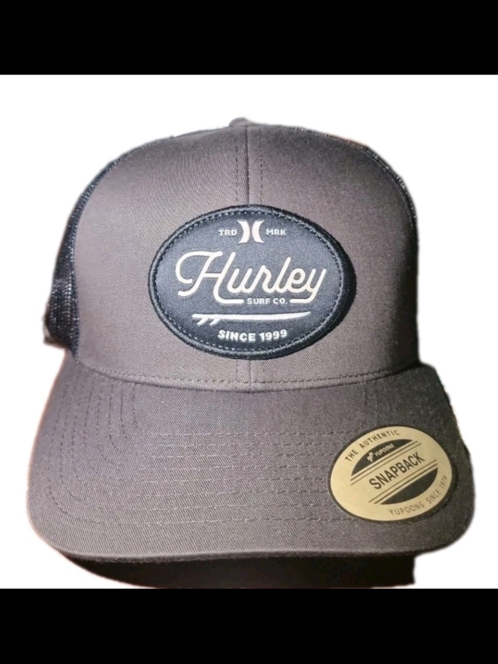 HURLEY SNAPBACK TRUCKER/MESH, OUTDOOR/SURF NWT